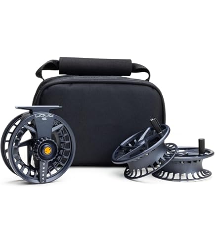 Amazon.com : TIEMCO Oracle MA Iron Grey 3/4 Reel : Sports
